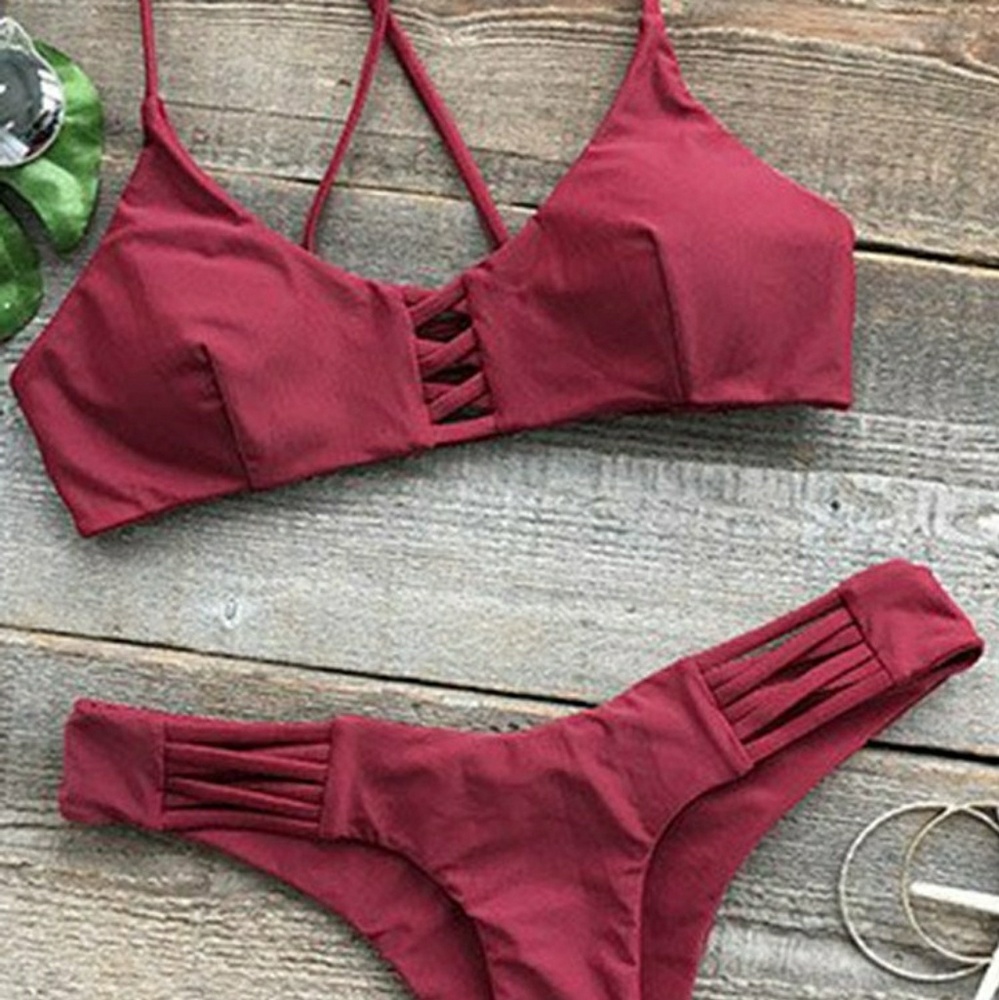 Red🌟BRAND NEW🌟strappy bikini